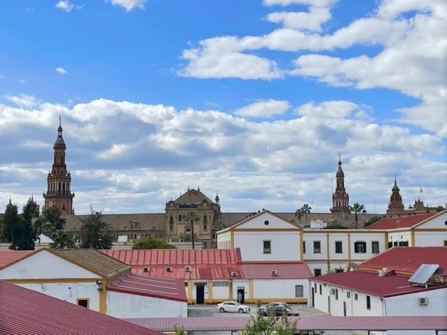セビリア Plaza De Espana - Family Houseヴィラ エクステリア 写真