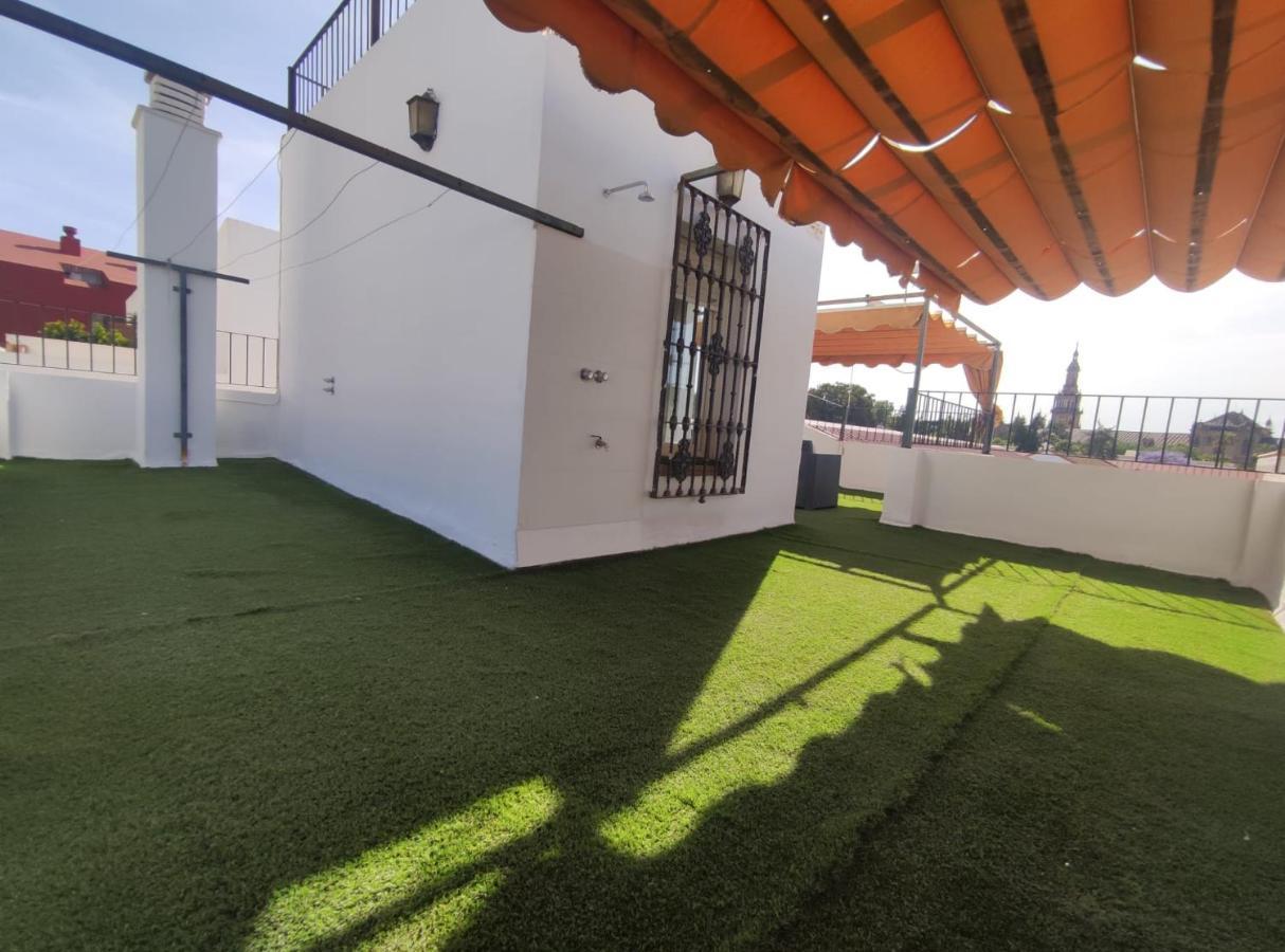 セビリア Plaza De Espana - Family Houseヴィラ エクステリア 写真