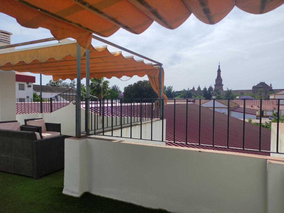 セビリア Plaza De Espana - Family Houseヴィラ エクステリア 写真