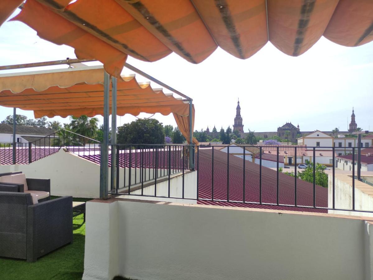 セビリア Plaza De Espana - Family Houseヴィラ エクステリア 写真